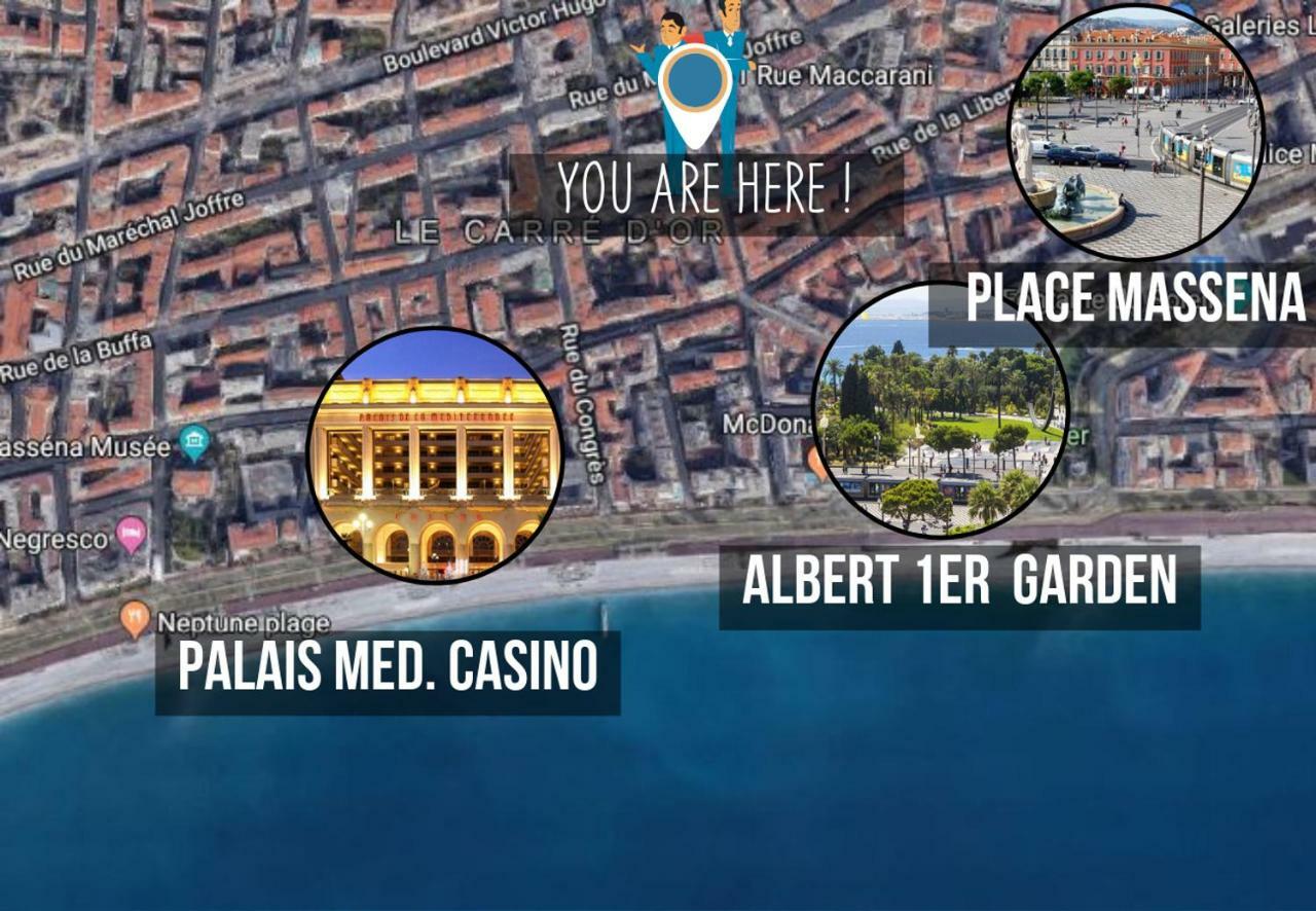 Nestor&Jeeves - Palais Marie Prestige - Central - Close Sea Nice Exterior photo